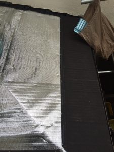 横浜市にて屋根修理　瓦屋根からエコグラーニへの葺き替え工事　エコグラーニ葺き　下屋根３