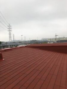 横浜市青葉区にて屋根修理　ディプロマットスターへの葺き替え工事　完工