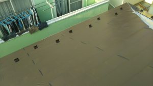 横浜市青葉区にて屋根修理屋根材葺き