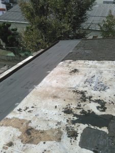 屋根修理　カバー工法　施工前