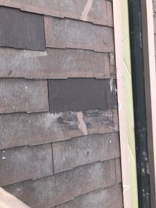 屋根材の差し替え