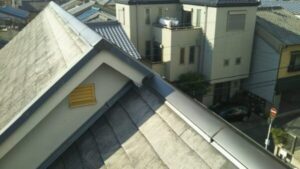 横浜市港北区にて屋根修理（棟板金の交換）完工