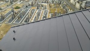 横浜市にて屋根修理　しおさいへのカバー工法　完工４