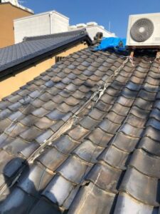 横浜市神奈川区にて屋根修理施工前
