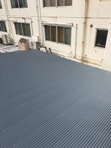 横浜市にて屋根修理　葺き替え工事　完工