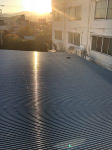 横浜市にて屋根修理　葺き替え工事　完工
