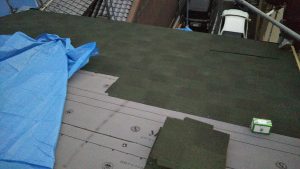 横浜市南区にて屋根修理（ディプロマットにカバー工法）