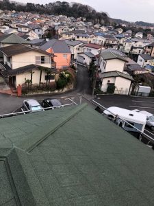 横浜市栄区　屋根修理　完工　カバー工法３