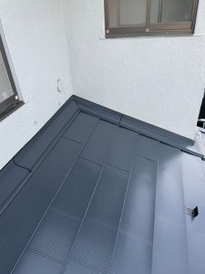 下屋根　完成
