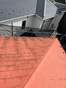 横浜市緑区にて屋根の上葺き工事 施工前