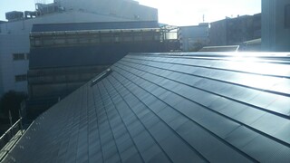 横浜市にて屋根修理　カバー工法　完工