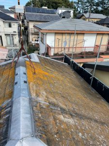 横浜市戸塚区にて屋根修理〈エコグラーニにカバー工法〉