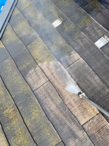 高圧洗浄屋根