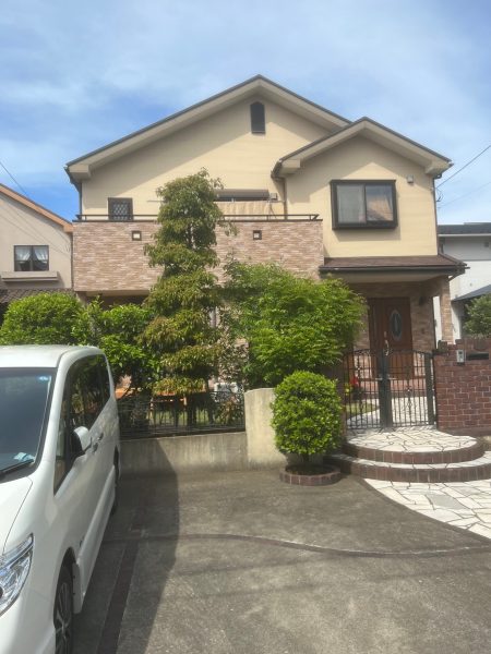 外壁塗装施工前