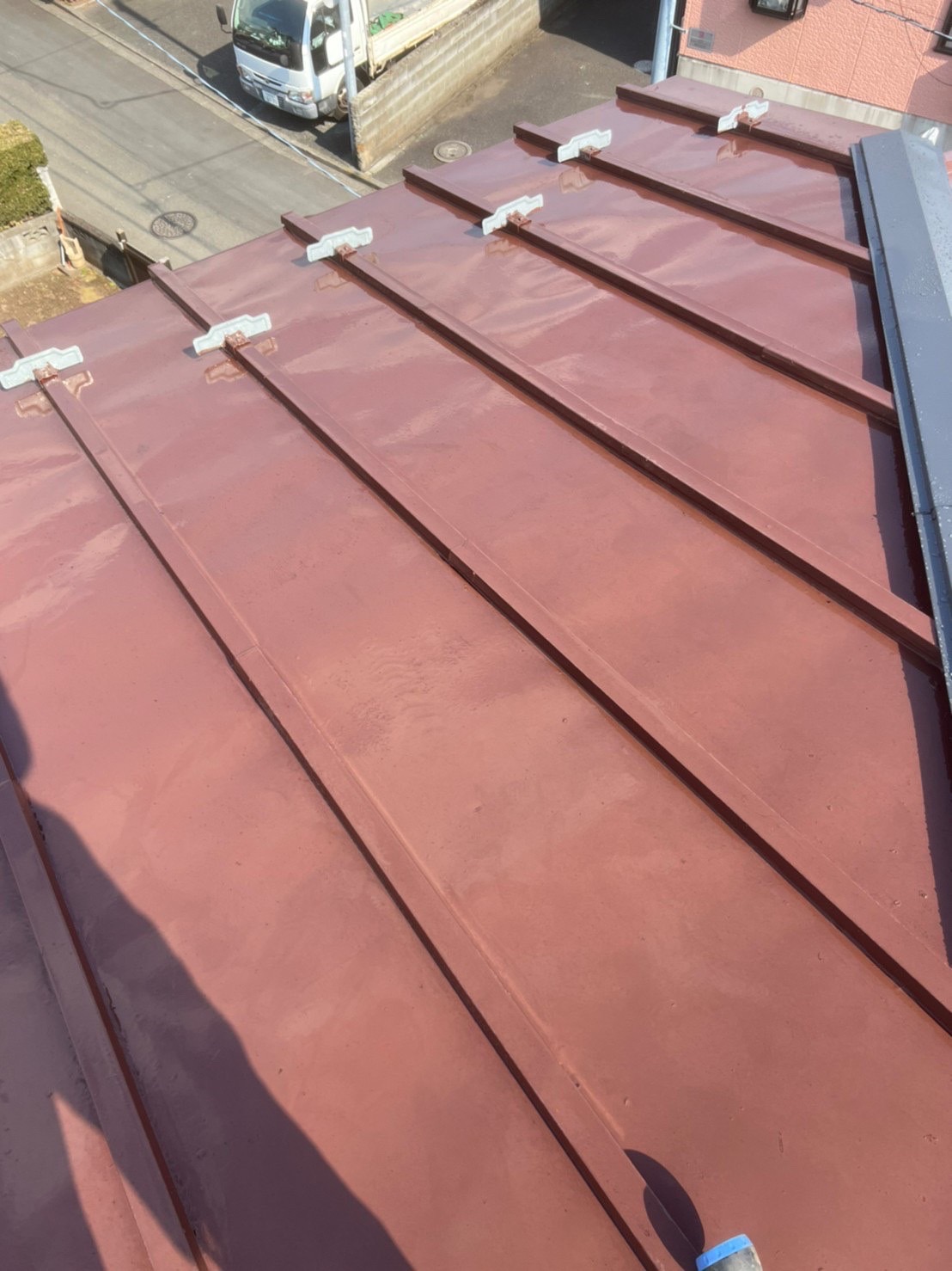 屋根塗装施工前