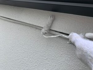 横浜市南区六ッ川にて雨漏り修理に伴う外壁塗装