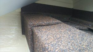 横浜市青葉区　屋根修理　下屋根完工　カバー工法４