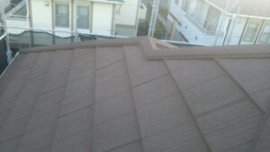 横浜市旭区にて屋根修理　エコグラーニへのカバー工法　完工