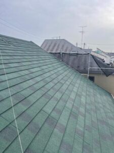 横浜市にて屋根修理　カバー工法　完工