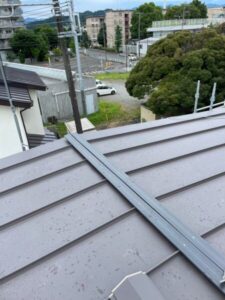 横浜市戸塚区の雨漏り修理・屋根修理　完工の様子