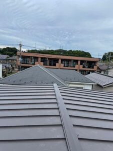 横浜市戸塚区の雨漏り修理・屋根修理　完工の様子