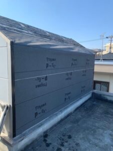 横浜市青葉区の屋根修理（屋上の塔屋、葺き替え工事）