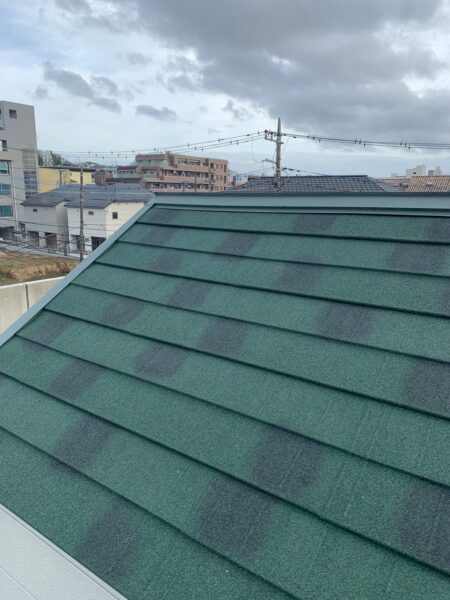 横浜市青葉区の屋根修理（屋上の塔屋、葺き替え工事）
