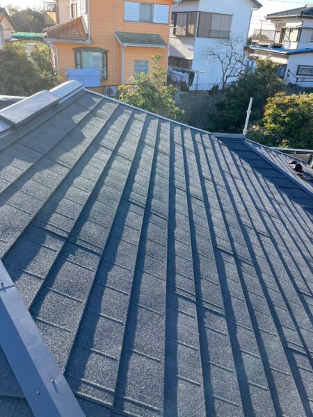 横浜市にて屋根修理・外壁塗装　完工