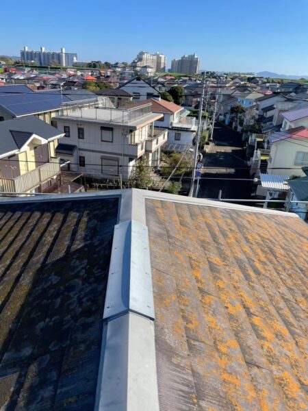 横浜市にて屋根修理・外壁塗装　施工前