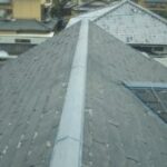 川崎市にて屋根修理（パミールカバー工法）、外壁塗装、塀塗装