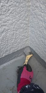 廊下の防水塗装