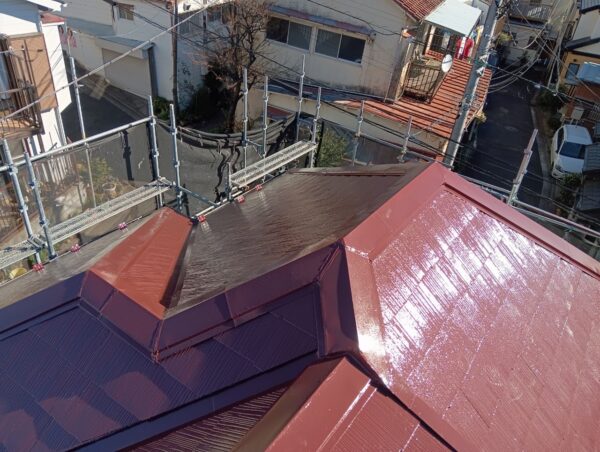 横浜市鶴見区にて屋根・外壁塗装工事〈築25年住宅の塗装工事〉 施工後